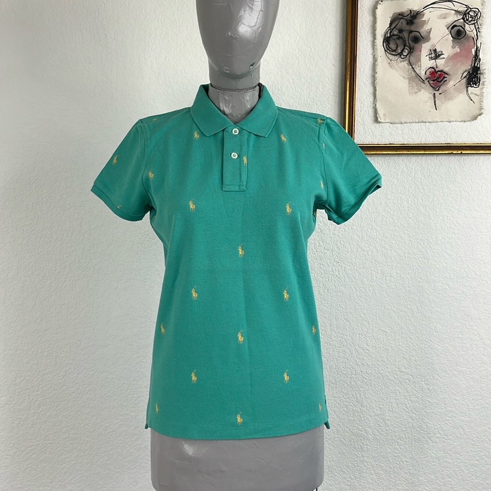 Polo Ralph Lauren Island Ponies Polo Shirt Slim Fit